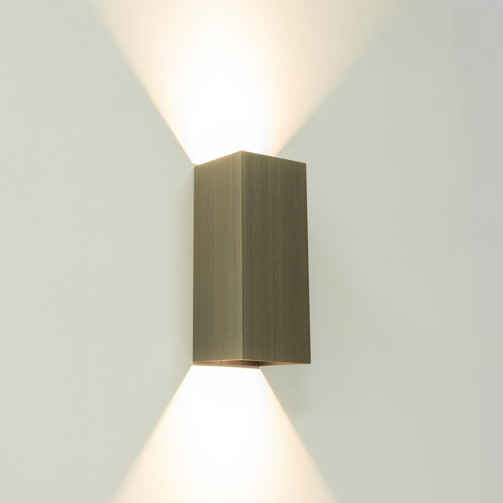 Wandleuchte Dante2 XL Antikbronze