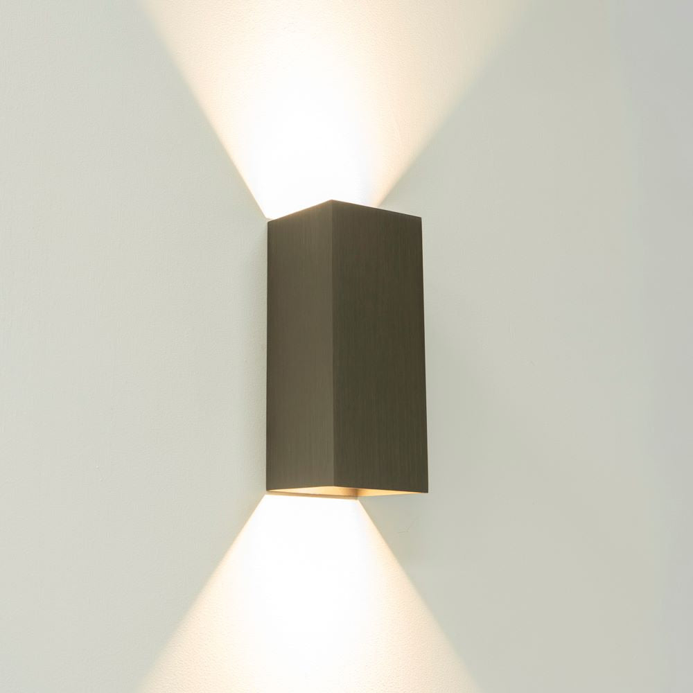 Wandleuchte Dante2 XL Hellbronze
