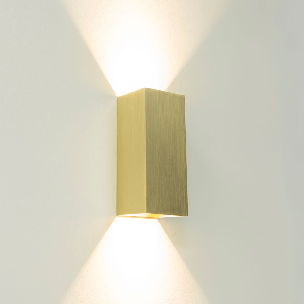 Wandleuchte Dante2 XL Mattgold