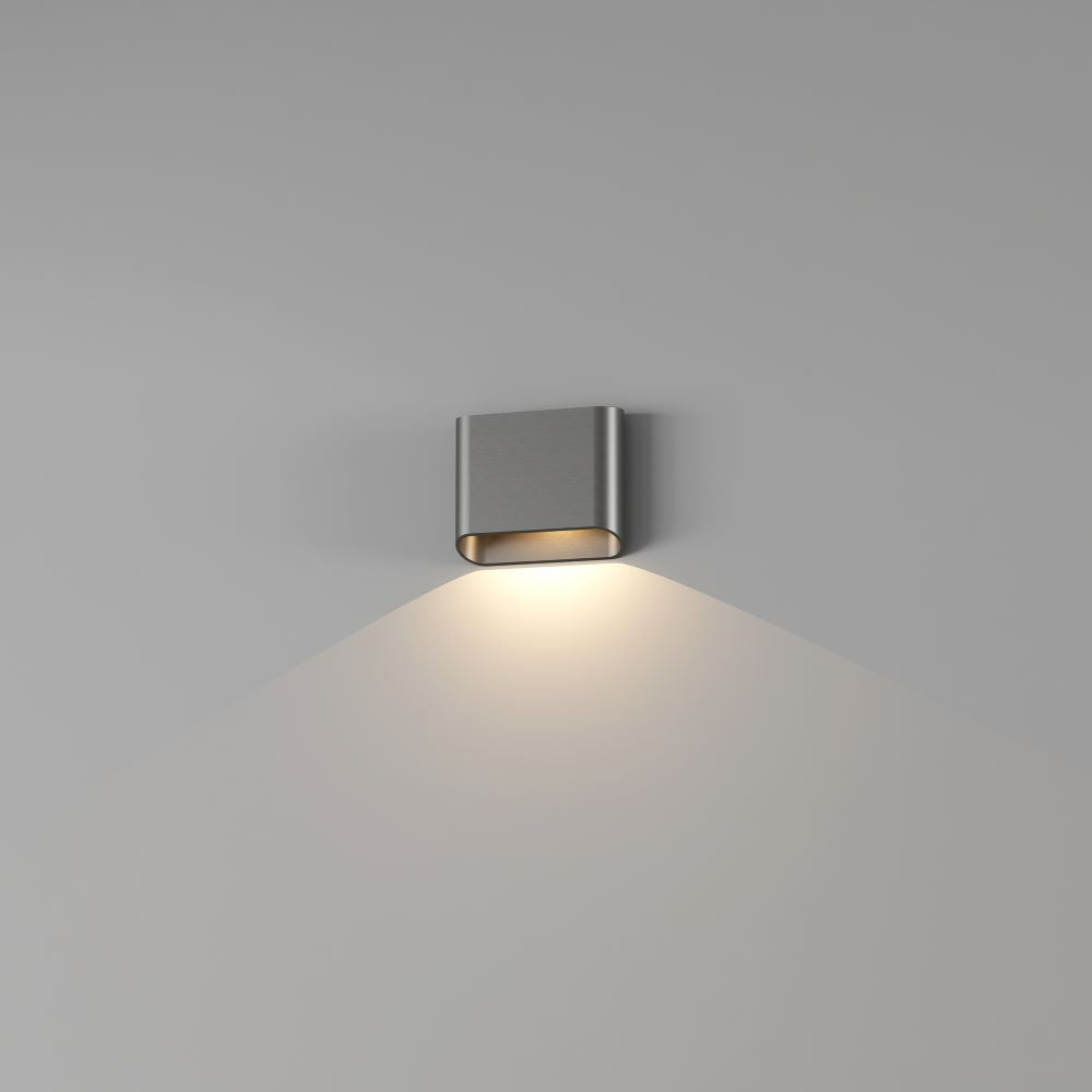 Wandleuchte Diaz 1-flammig Gun Metal