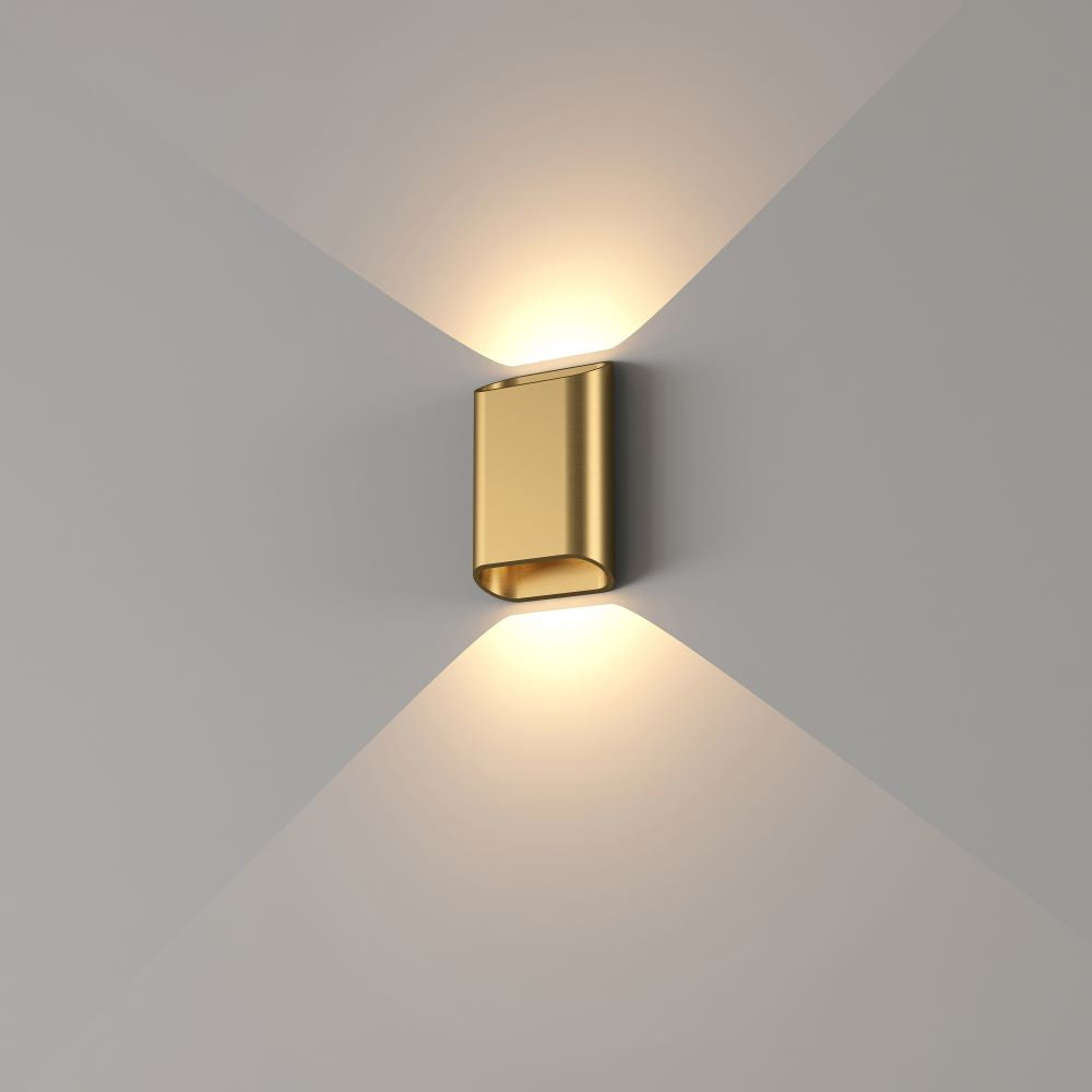 Wandleuchte Diaz S Warmgold