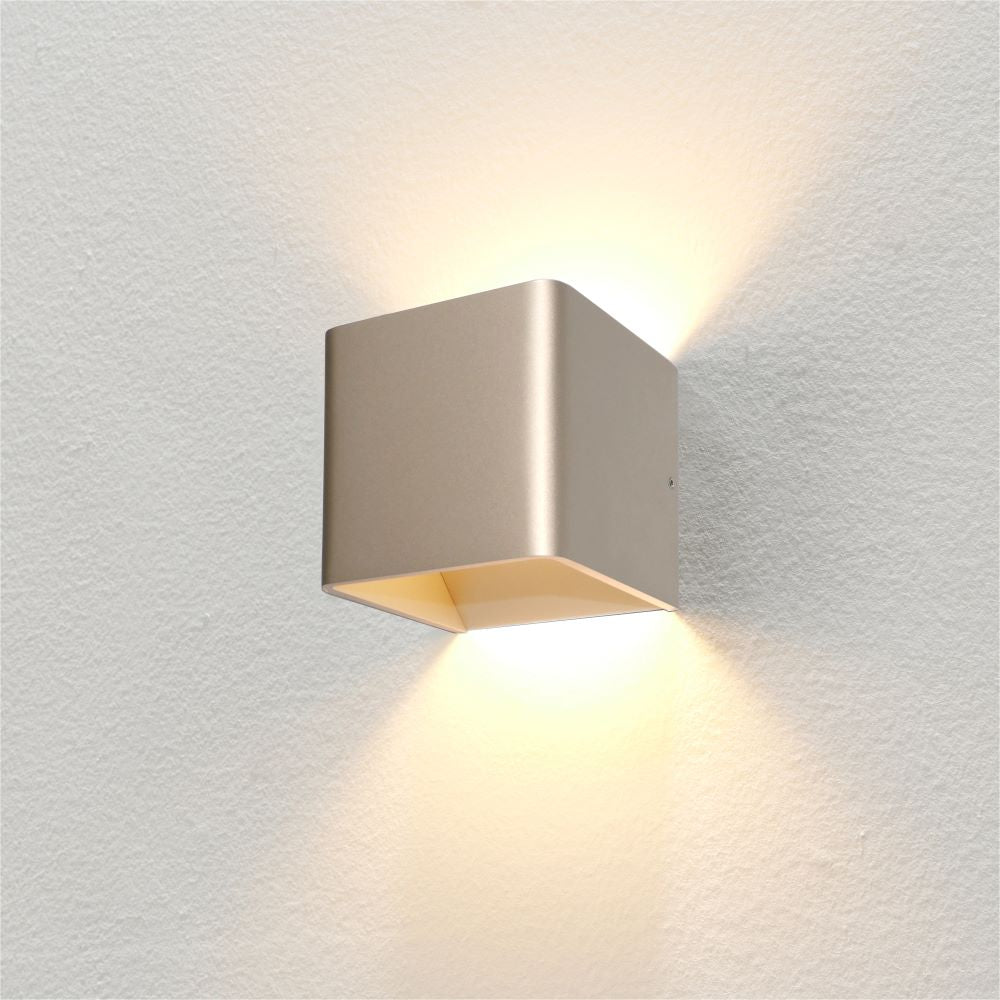 Wandleuchte Fulda LED Champagne