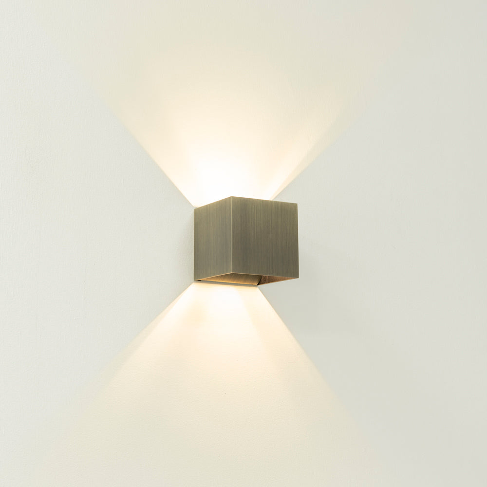 Wandleuchte Gymm G9 Antikbronze