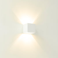 Wandleuchte Gymm G9 – 10 cm Würfel, Up & Down, dimmbar, innen 2