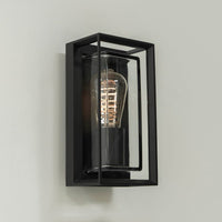 Wandleuchte Leeds 25 E27 IP65 schwarz – innen & außen 3