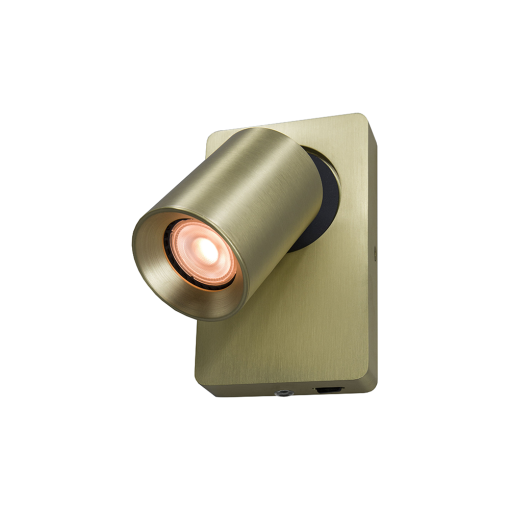 Wandleuchte Megano GU10 Mattgold
