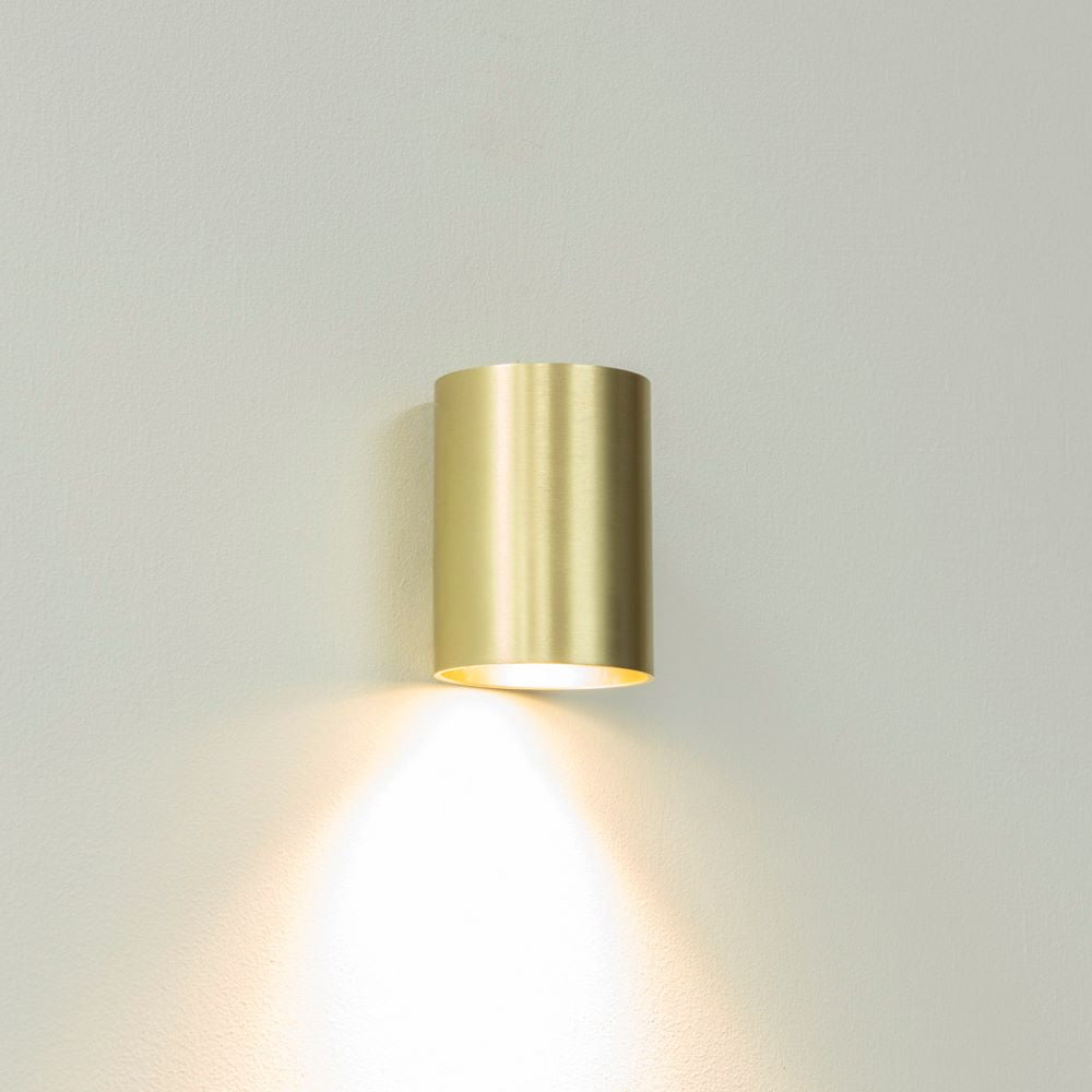 Wandleuchte Roulo1 GU10 Mattgold