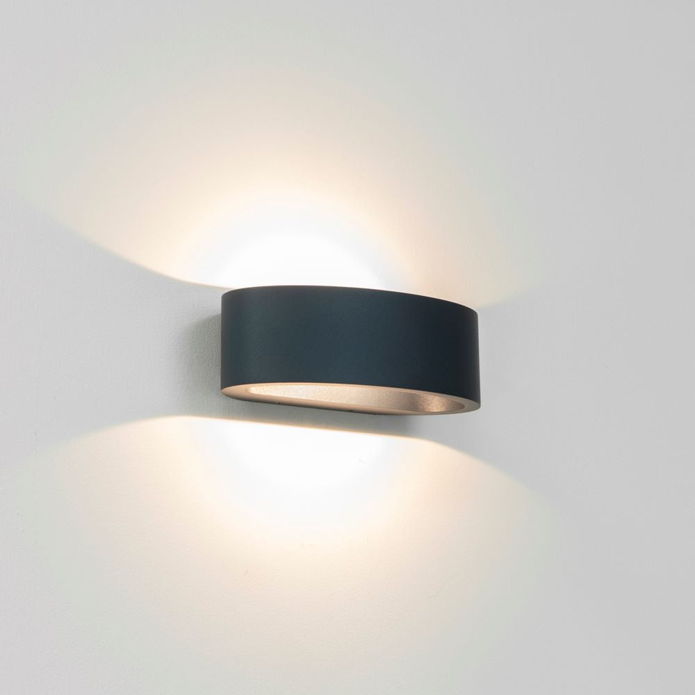 Wandleuchte Sharp LED Anthrazit