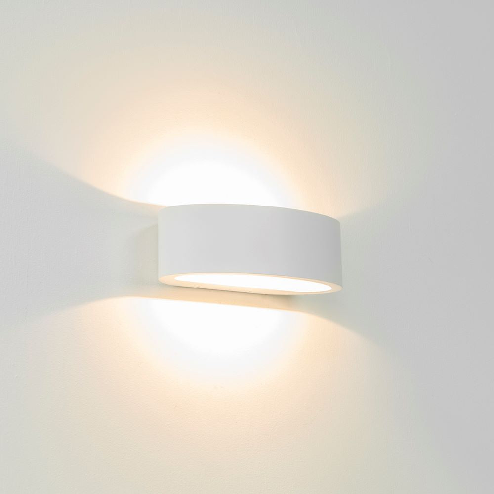 Wandleuchte Sharp LED Weiß