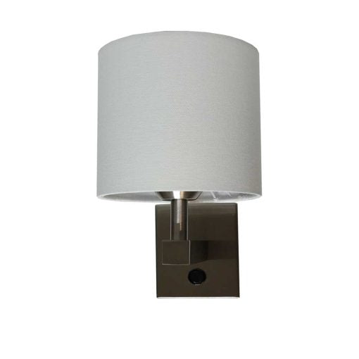 Wandleuchte Lavos E27 Mattstahl