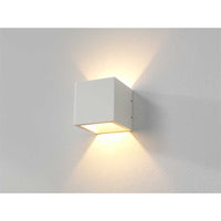 Wandleuchte Cube LED 2700K IP65 – 10 cm Würfel, dimmbar, innen & außen 2