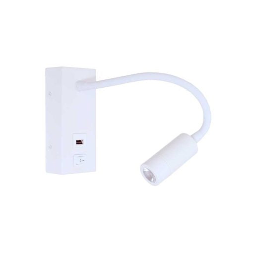 Wandleuchte Easy LED USB Weiß