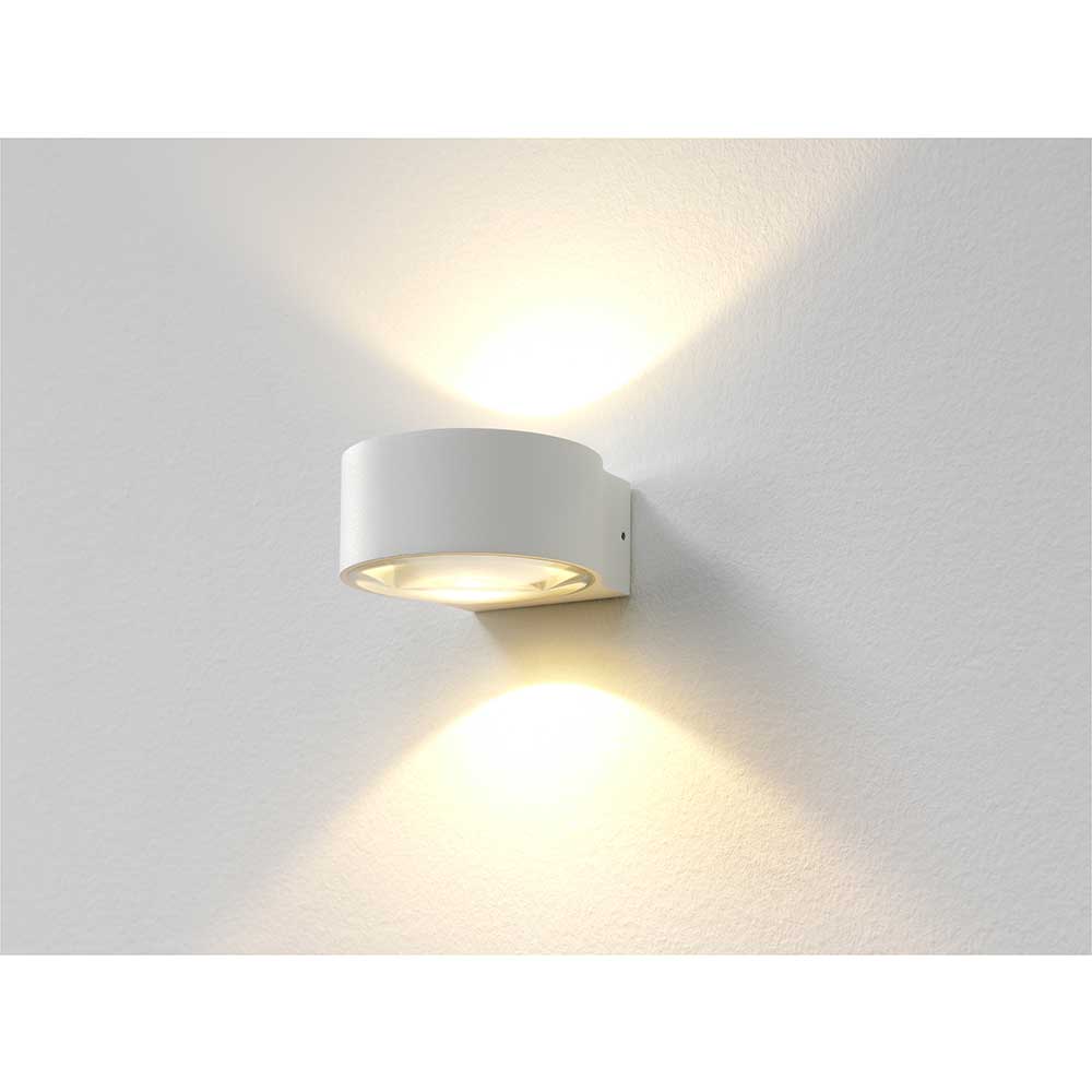 Wandleuchte Hudson LED Weiß
