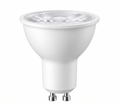 Dimmbarer GU10 LED Spot 5W in Weiß mit warmweißem Licht 2700K
