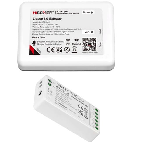 Zigbee-Starter-Set – LED-Controller FUT035Z + Gateway ZB-Box3