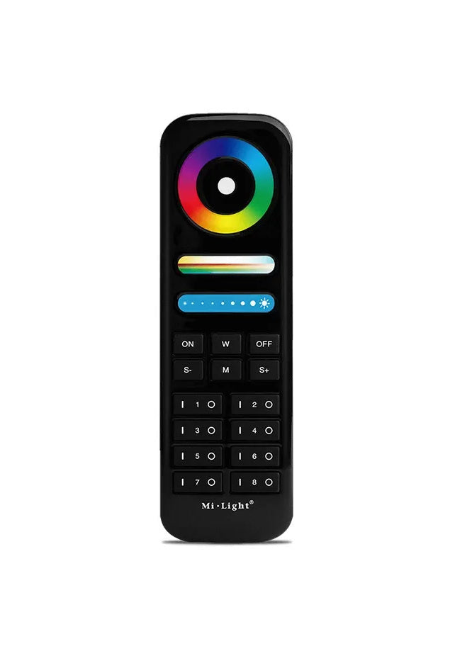 Zigbee-LED-Fernbedienung FUT089Z – 8 Zonen (Philips-Hue-kompatibel) + Wandhalterung