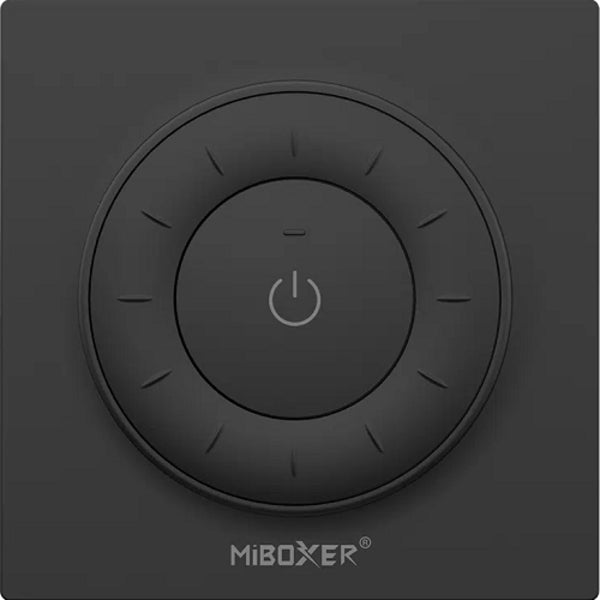 Wanddimmer K3 – Einfarbig/Dual-Weiß (Schwarz)
