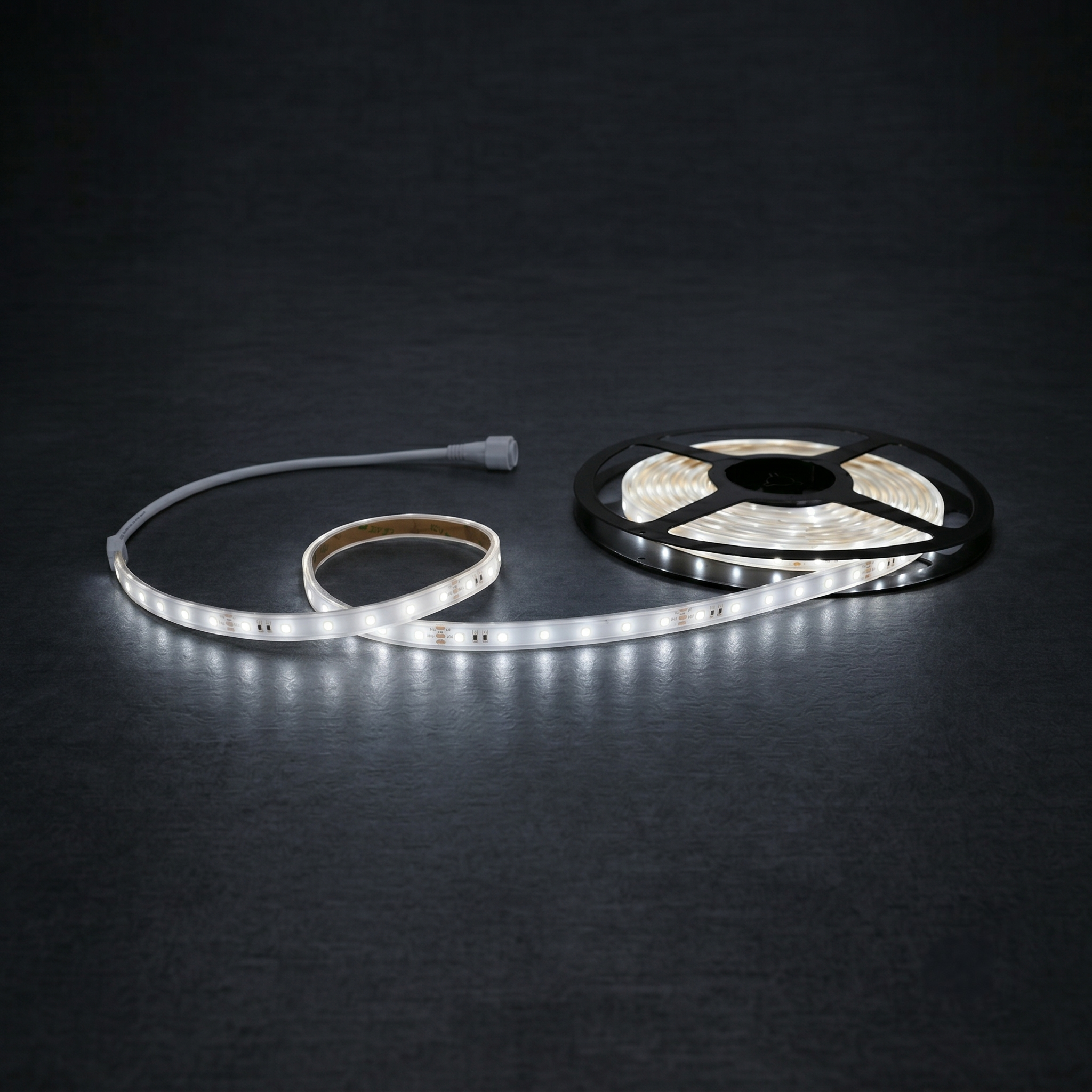 LED Streifen 24V 2835 4,8W/m 6200K IP65 – 5m, 60 LED/m, 8mm, CRI>80