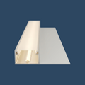 LED Profil Abdeckung | Passend für Palermo, Catania, Verona, Madrid, London, Stockholm, Kopenhagen, Oslo, Reykjavik und Zürich
