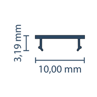 LED Profil Abdeckung | Passend für Barcelona und Neapel 2