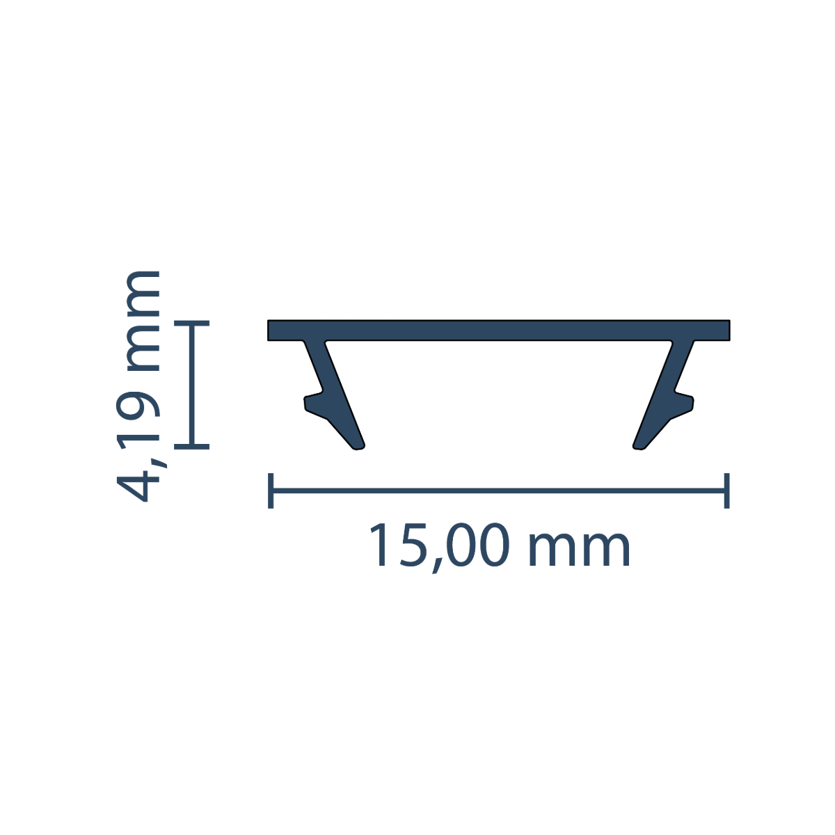 LED Profil Abdeckung | Passend für Berlin, Hamburg, Milan und Florenz