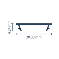 LED Profil Abdeckung | Passend für Palermo, Catania, Verona, Madrid, London, Stockholm, Kopenhagen, Oslo, Reykjavik und Zürich 2