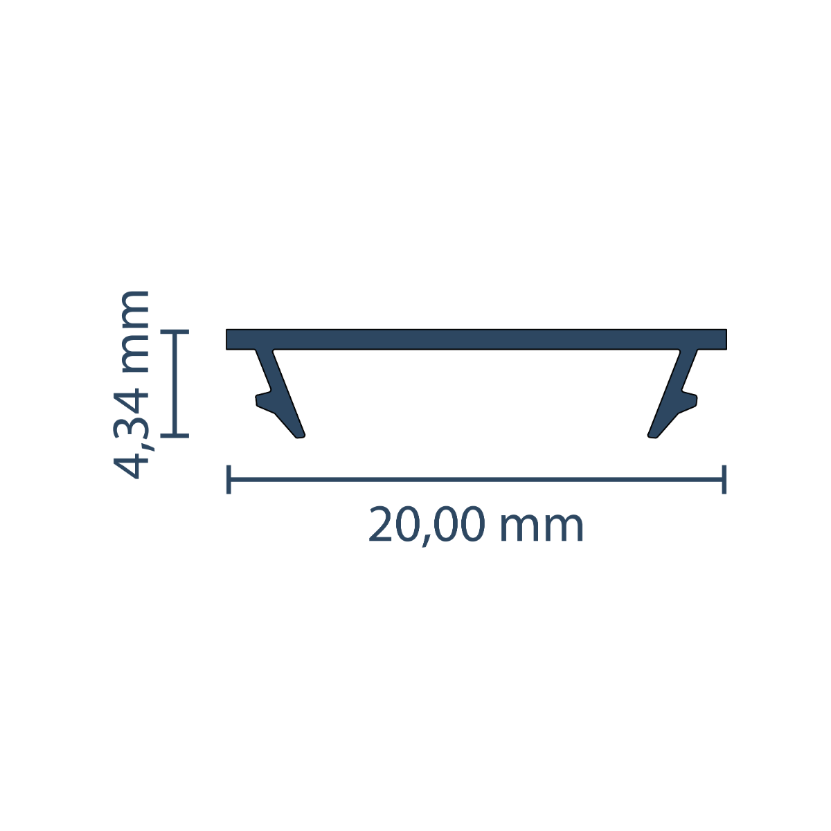 LED Profil Abdeckung | Passend für Palermo, Catania, Verona, Madrid, London, Stockholm, Kopenhagen, Oslo, Reykjavik und Zürich