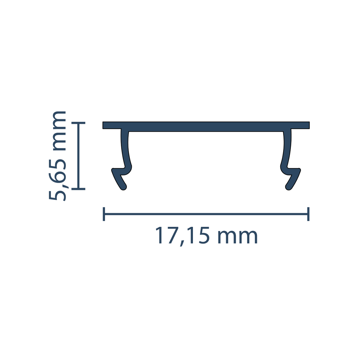 LED Profil Abdeckung | Passend für Brüssel, Luxemburg, Salzburg und Innsbruck