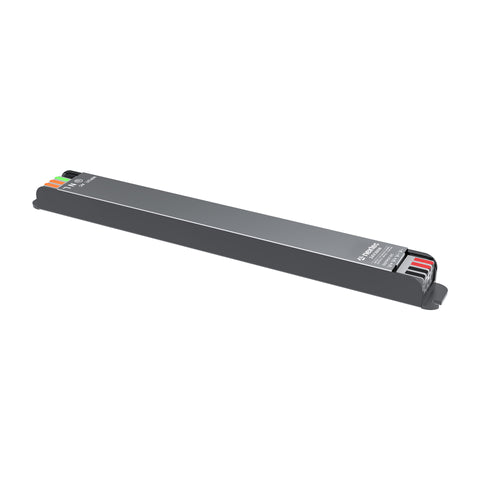 Schmales LED-Netzteil 24 V 300 W 12,5 A IP20 mit Schnellklemmen an beiden Enden, 305 × 31,3 × 22,6 mm