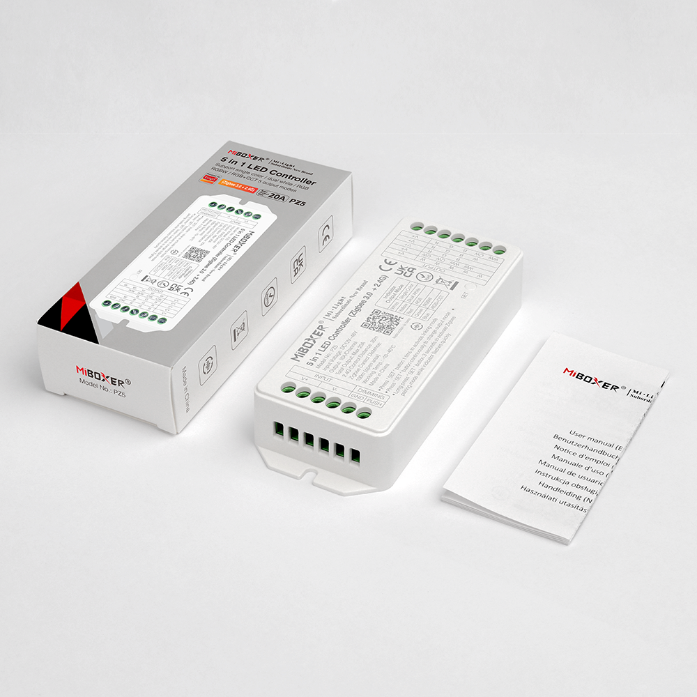 MiBoxer PZ5 Zigbee-LED-Controller 5-in-1 – mit Verpackung